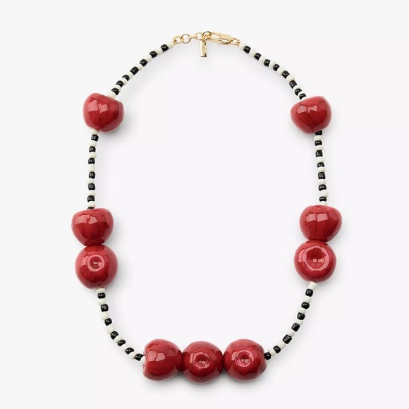 Nwt- Zara- cherry bead necklace - Picture 2 of 4